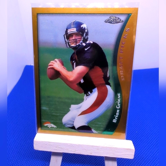 BRIAN GRIESE 1998 Topps Chrome 🏈 ROOKIE CARD #133 DENVER BRONCOS - Picture 5 of 5